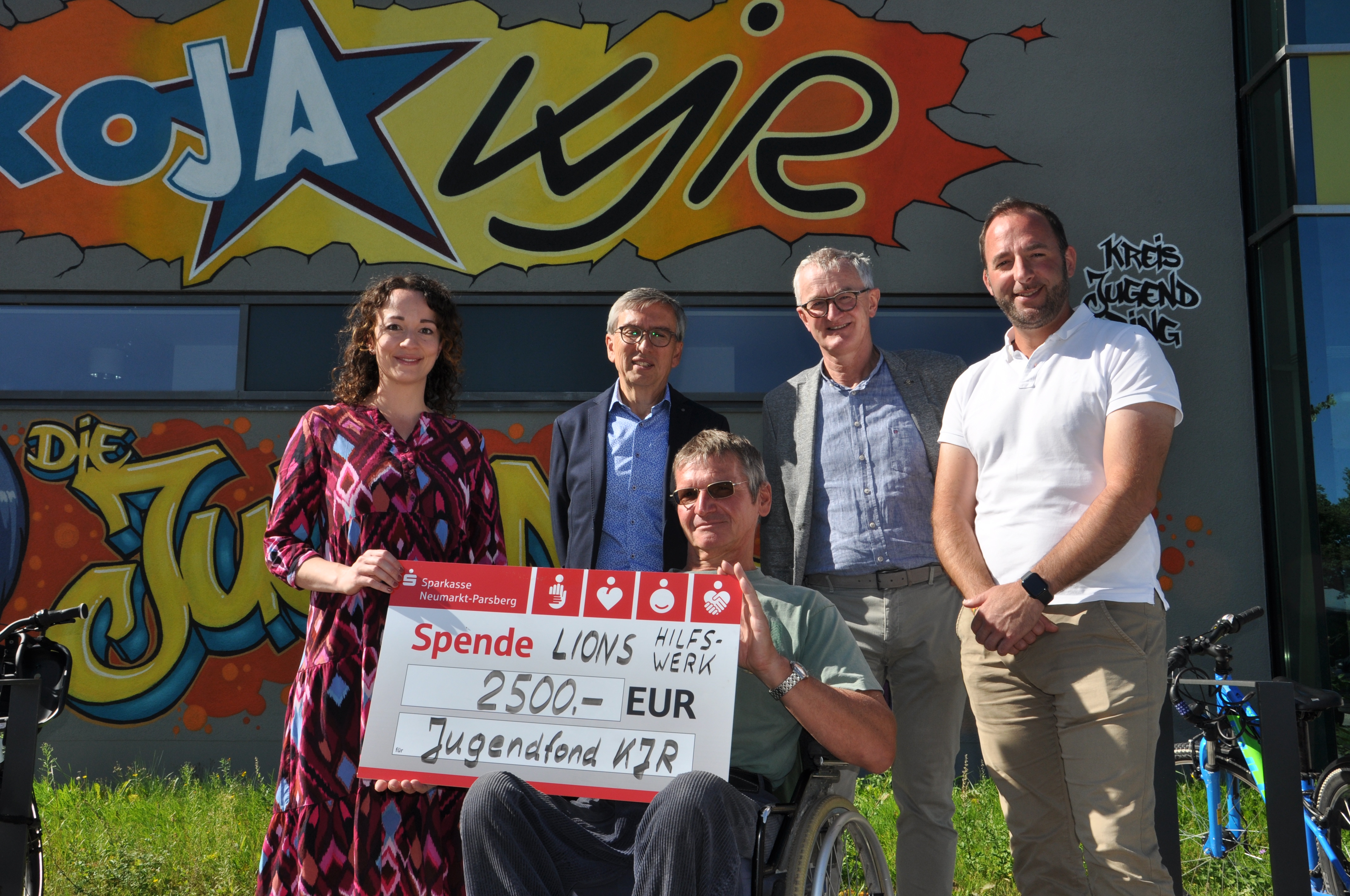 Die Lions unterstützen über ihr Lions-Hilfswerk unter anderem auch die Jugendarbeit in Neumarkt.