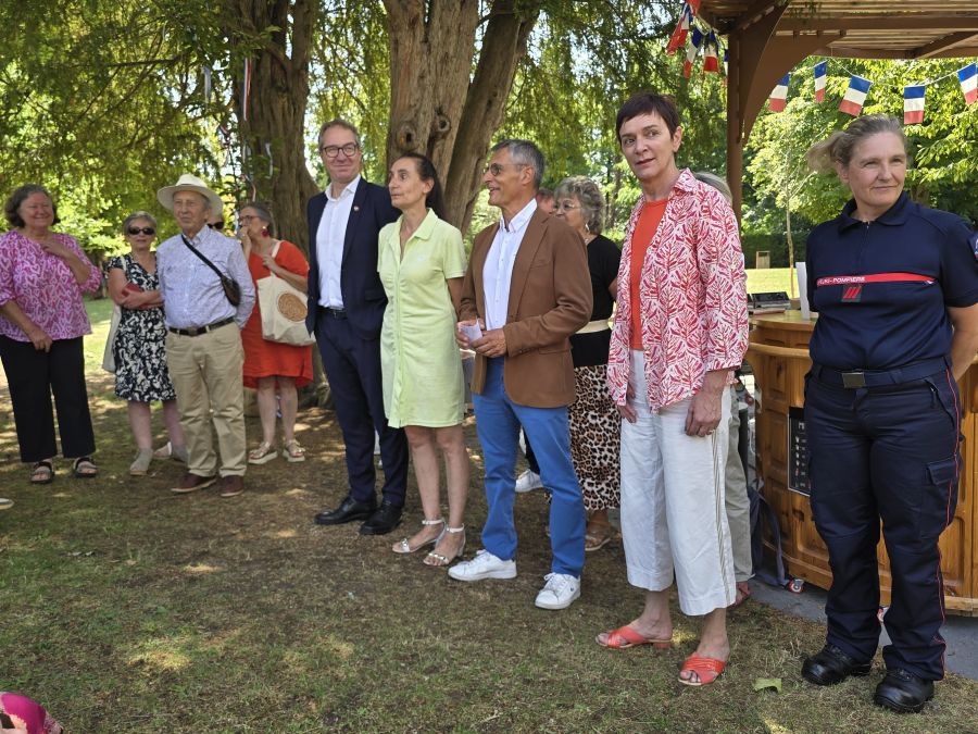 Im Parc Cassin fand ein Festakt in Issoire zum Jubiläum statt.